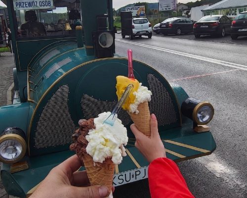 Kolejka Turystyczna Sokolica - lody